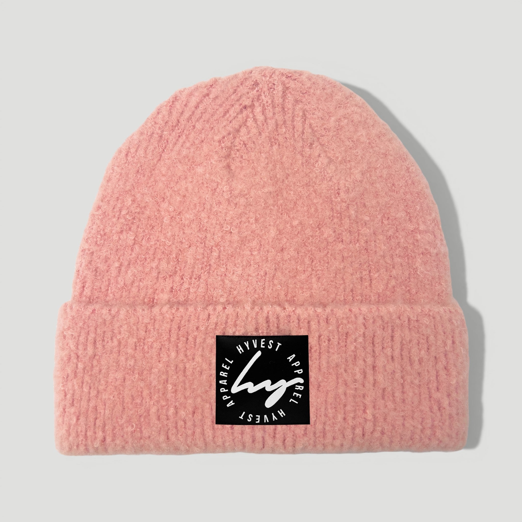 HYVEST Beanie Soft Warm Matte Koralle