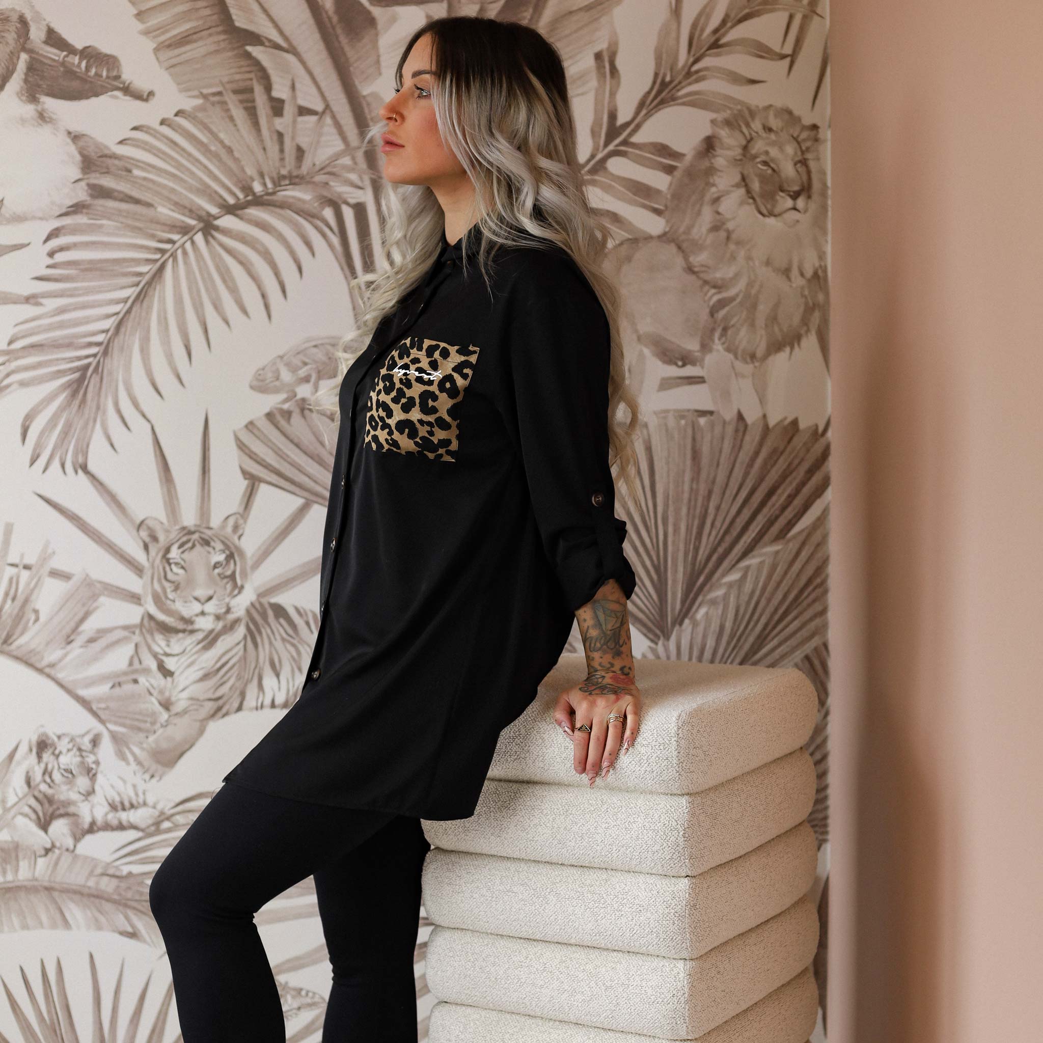Bluse Langarm Simply