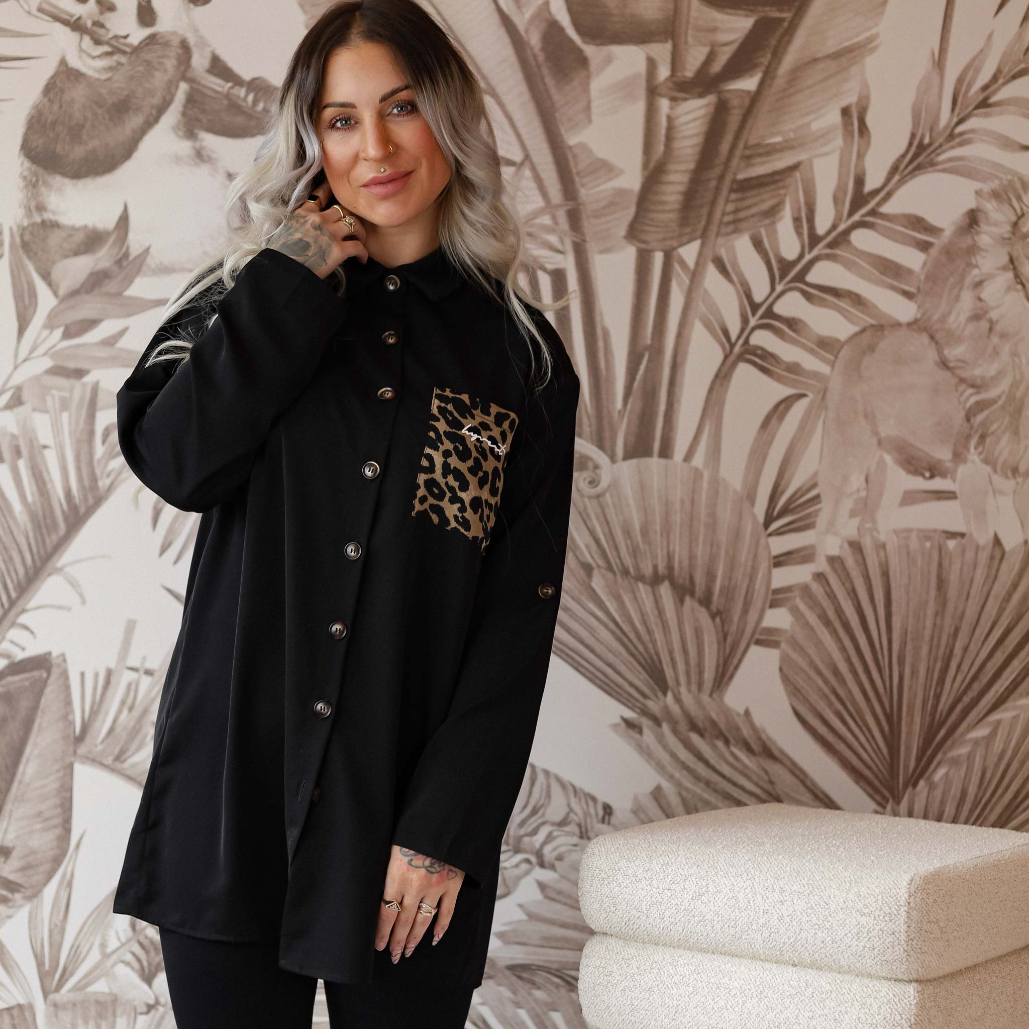 Bluse Langarm Simply