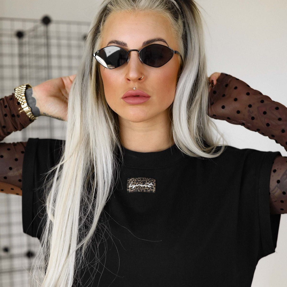 Kleid mit Beinschlitzen