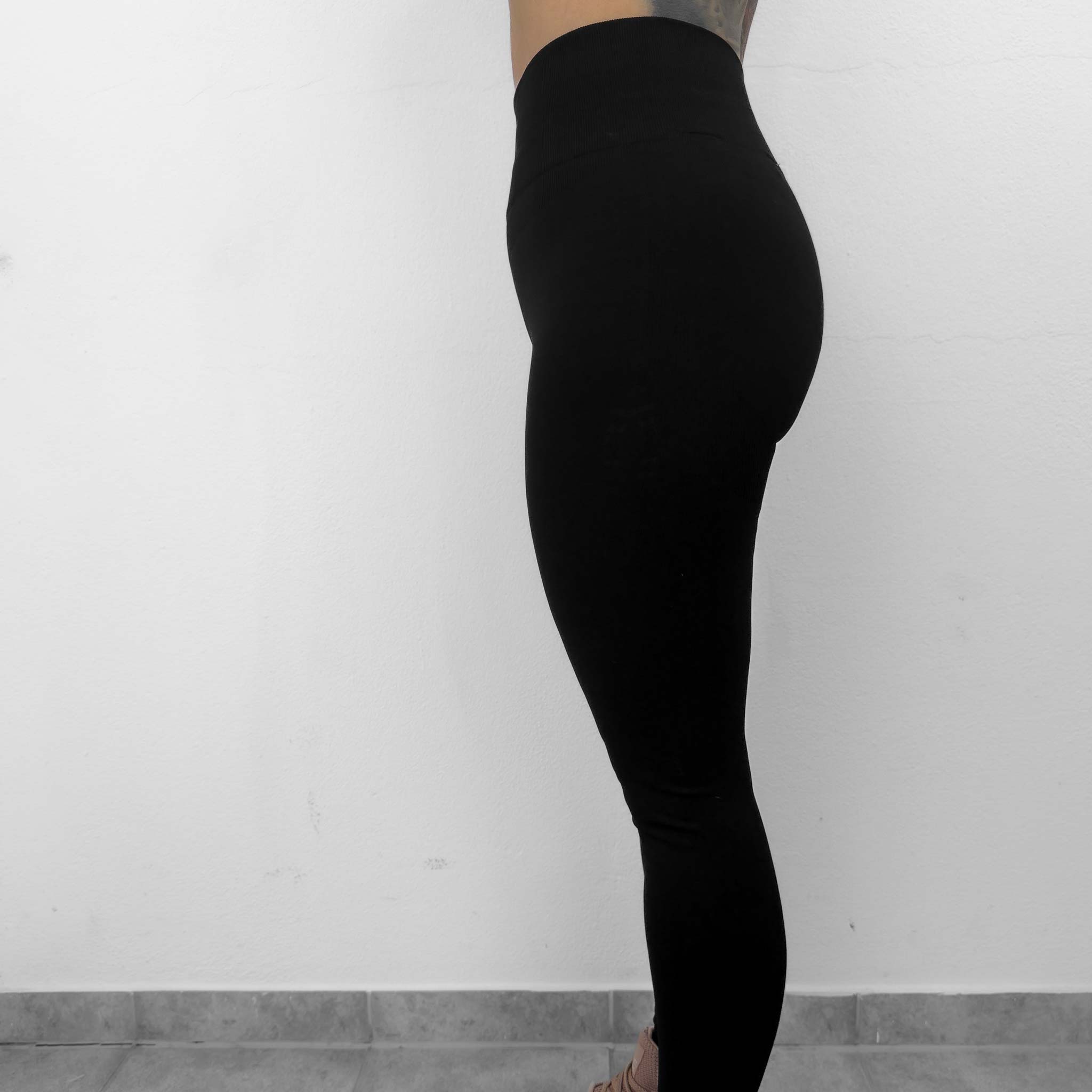 HYVEST Leggings für Frauen mit Shape Effekt in Schwarz