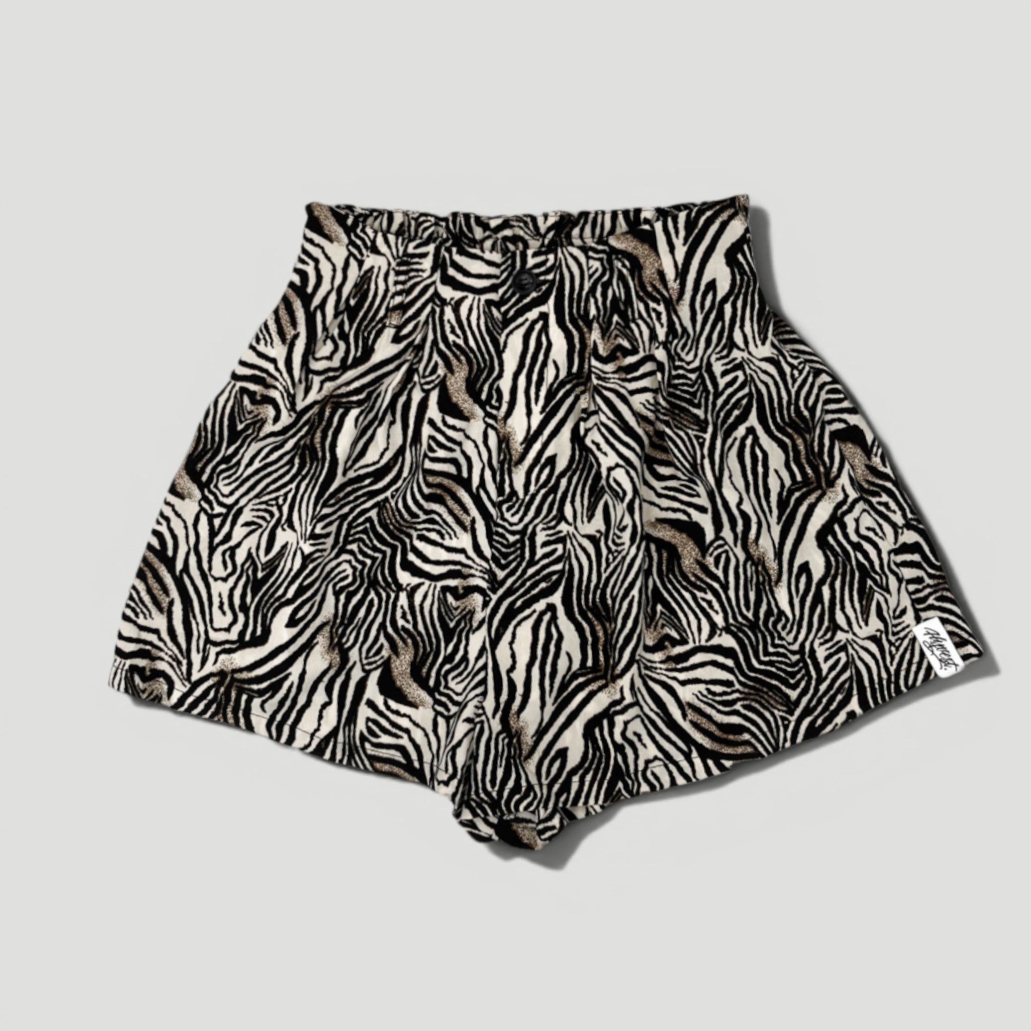 HYVEST Sommer Shorts Zebra Muster