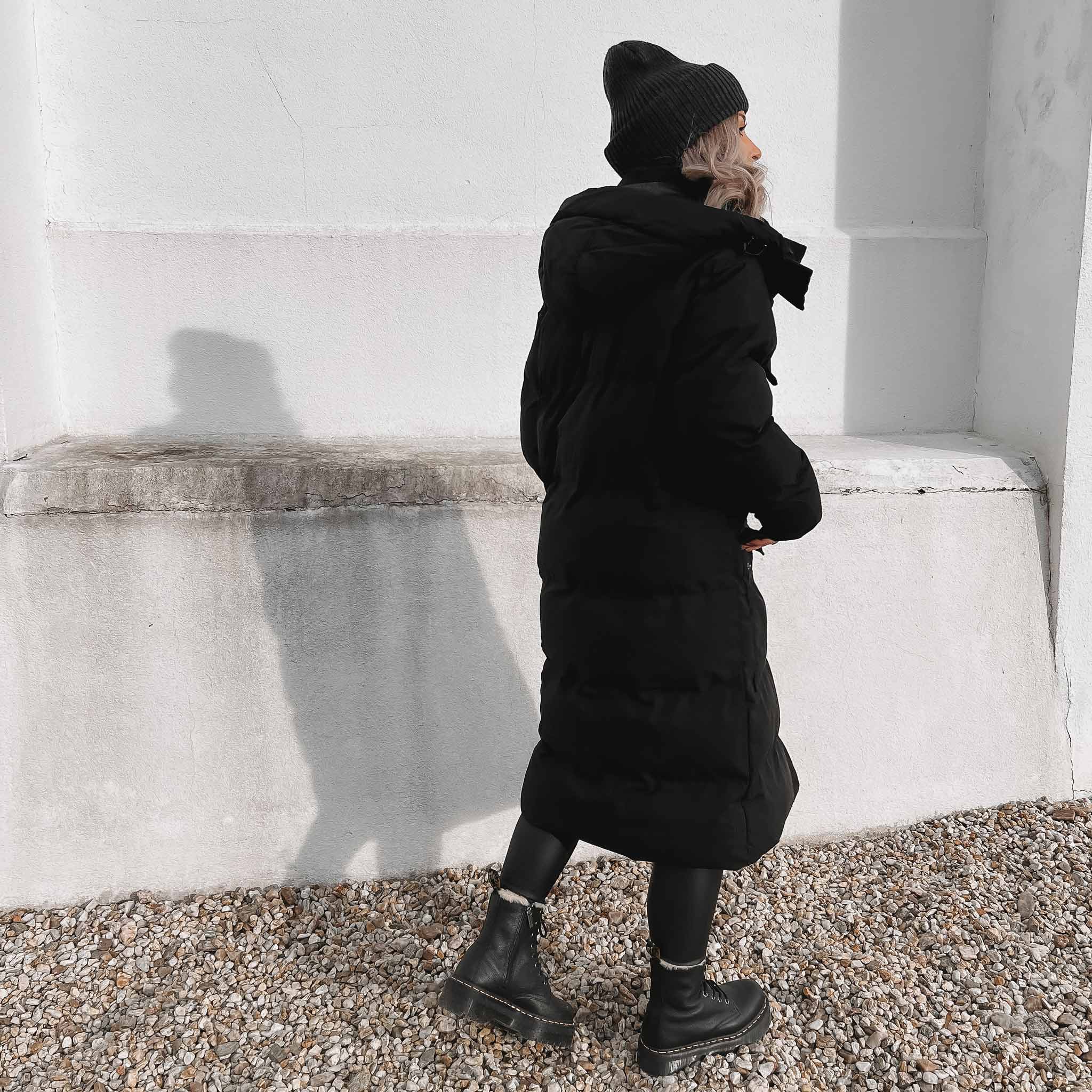 HYVEST Winterparka lang Supreme für Frauen in klassischem Schwarz für casual Looks