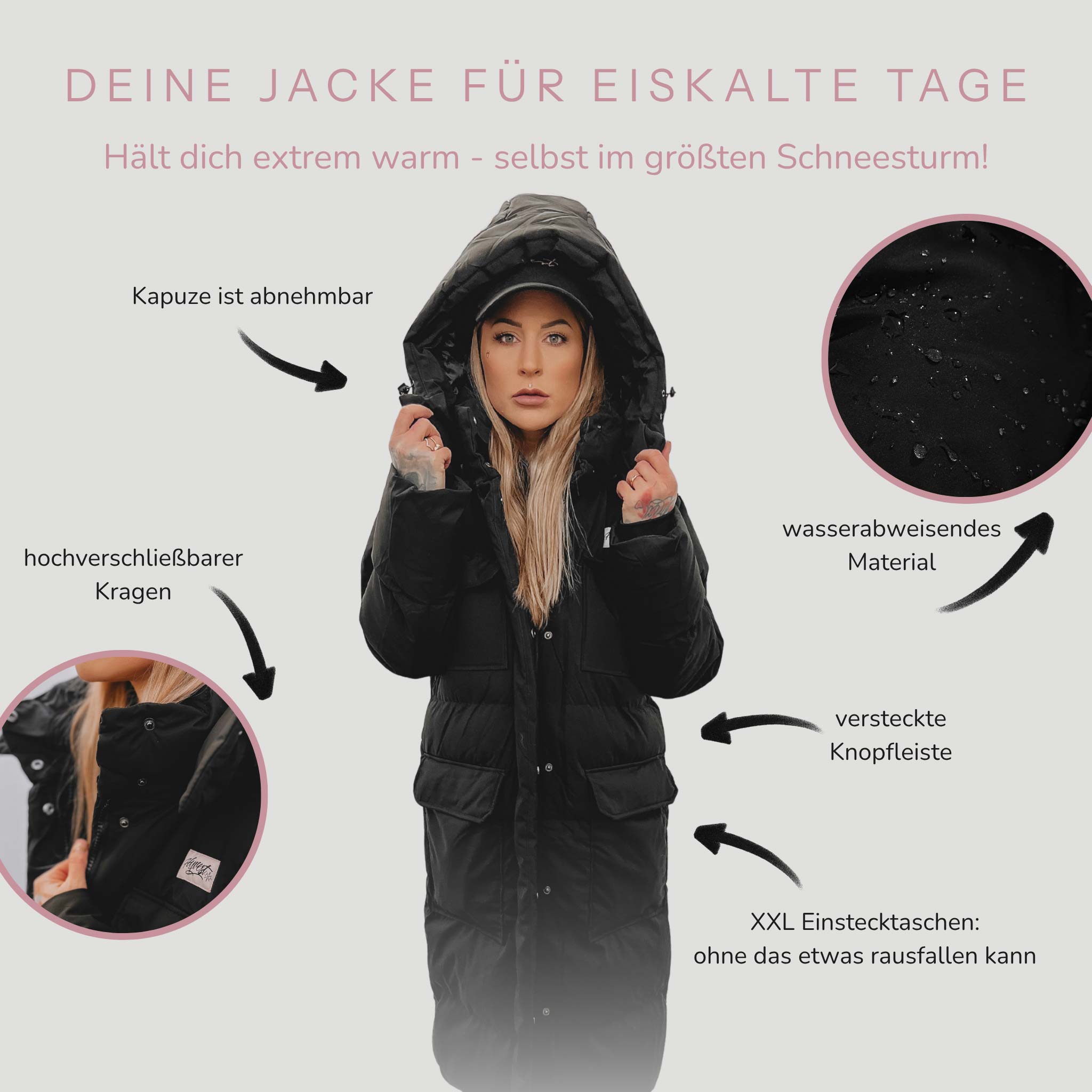 Winterparka lang Supreme