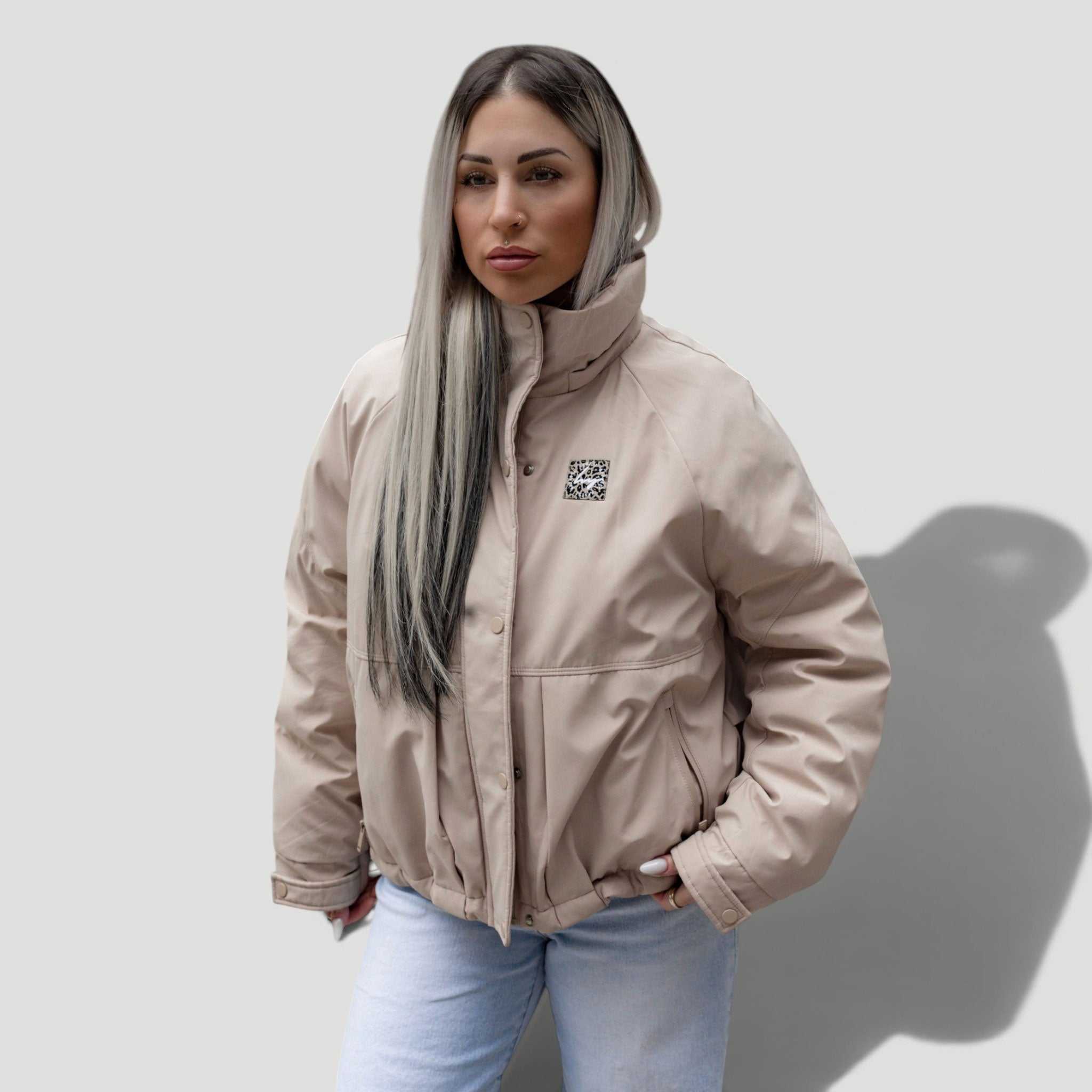 HYVEST Parka leicht wattiert 3in1 neutrales beige für Damen