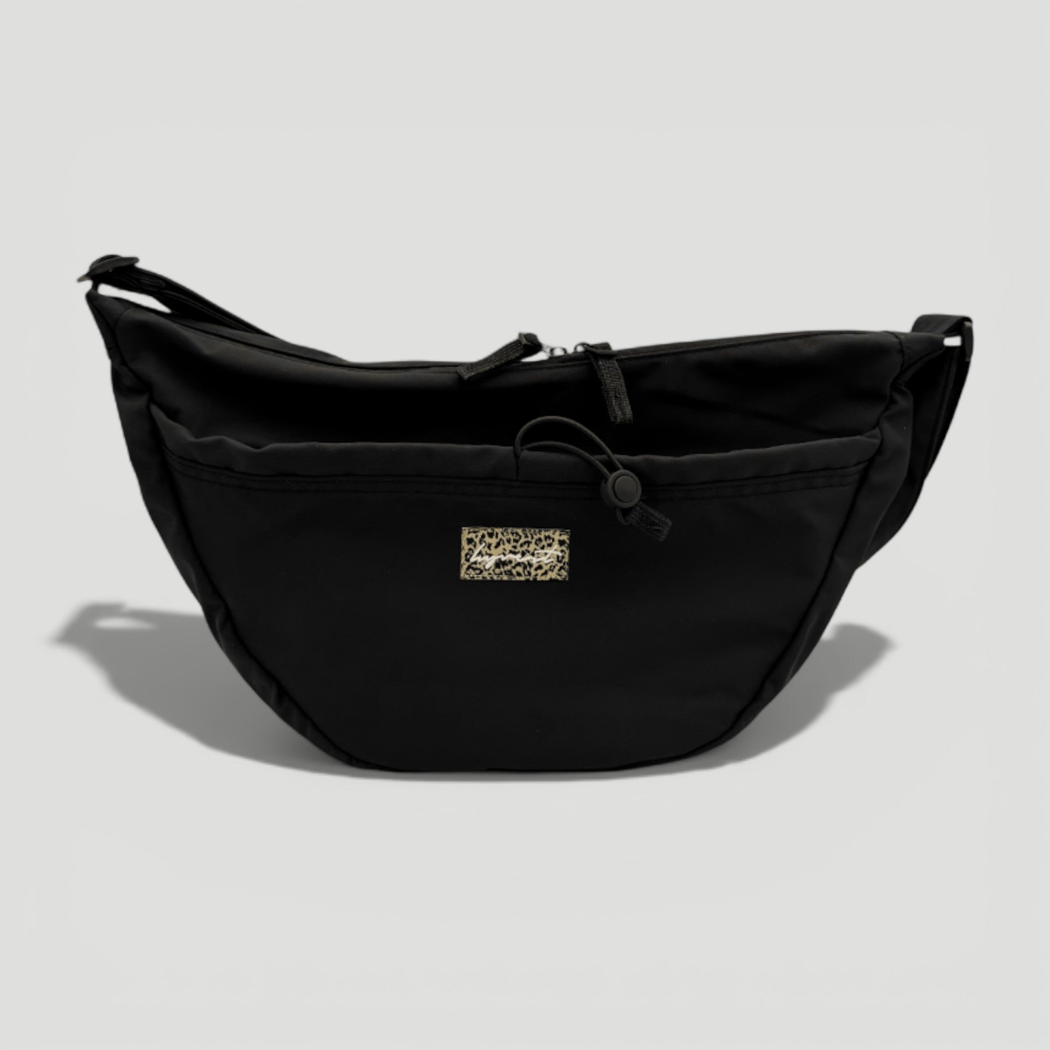 HYVEST Crossbody Bag tiefes Schwarz mittelgroß