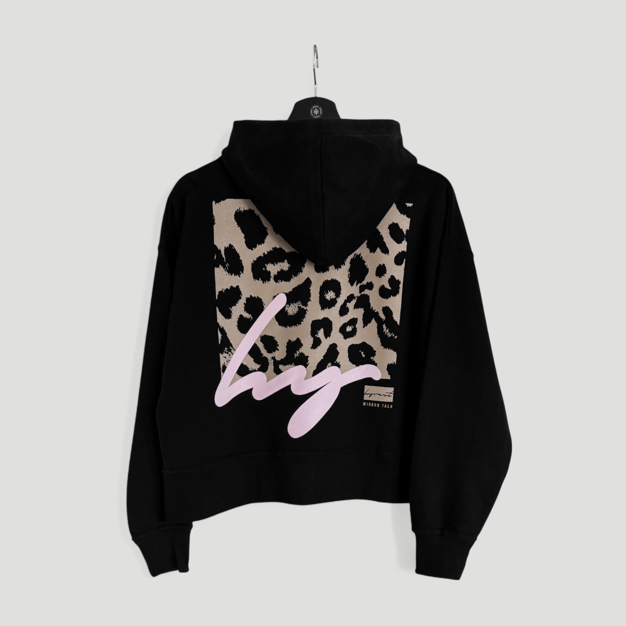 HYvest Hoodie Backprint Leo Cropped Rücken