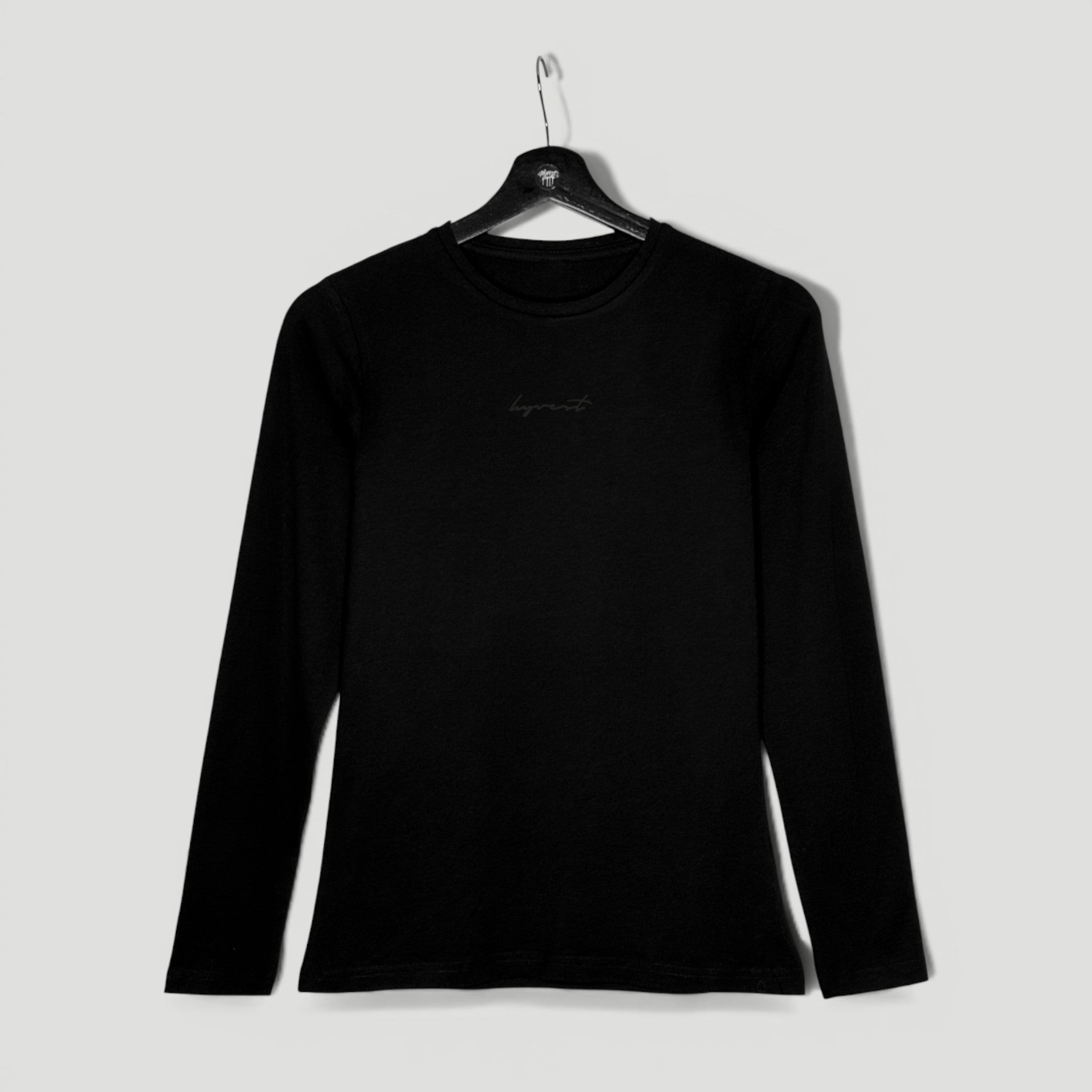 HYVEST Longsleeve Stretch Basic schwarz für Damen