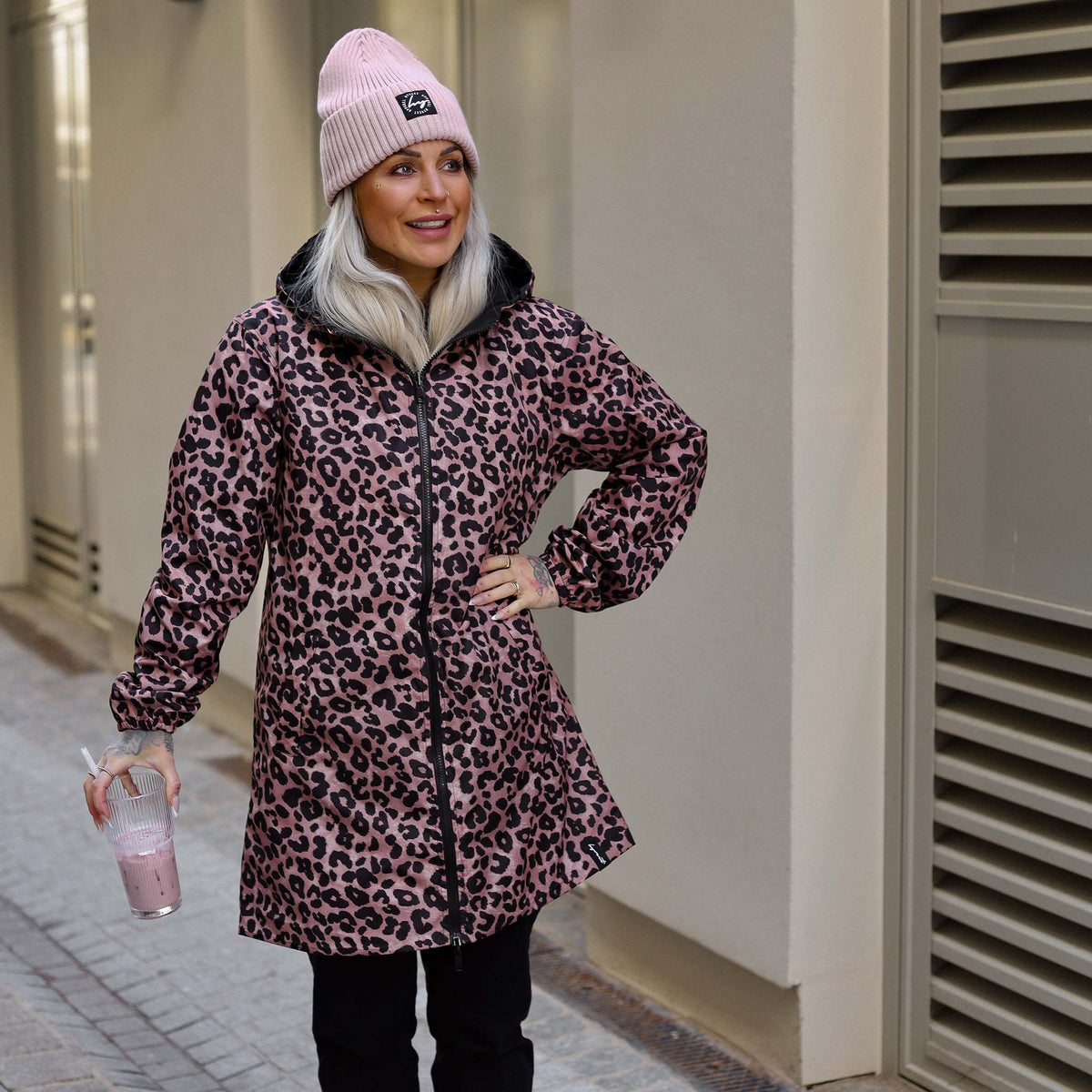 Regenparka Leo Wendejacke