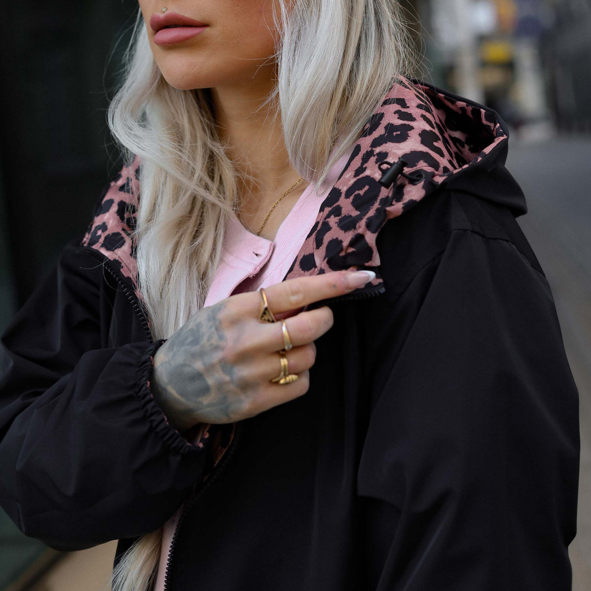 Regenparka Leo Wendejacke