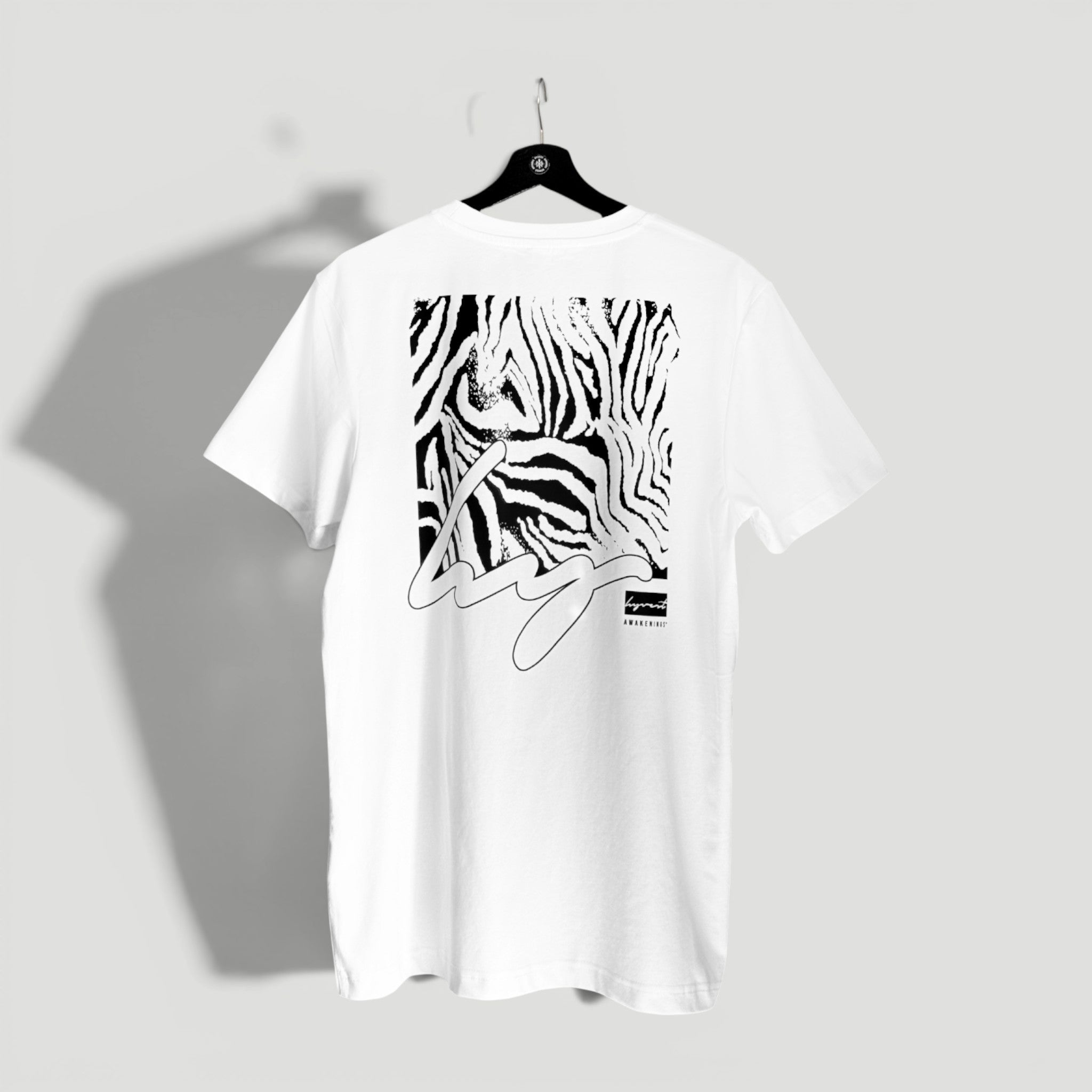 HYVEST T-Shirt gerade geschnitten mit Print Zebramuster