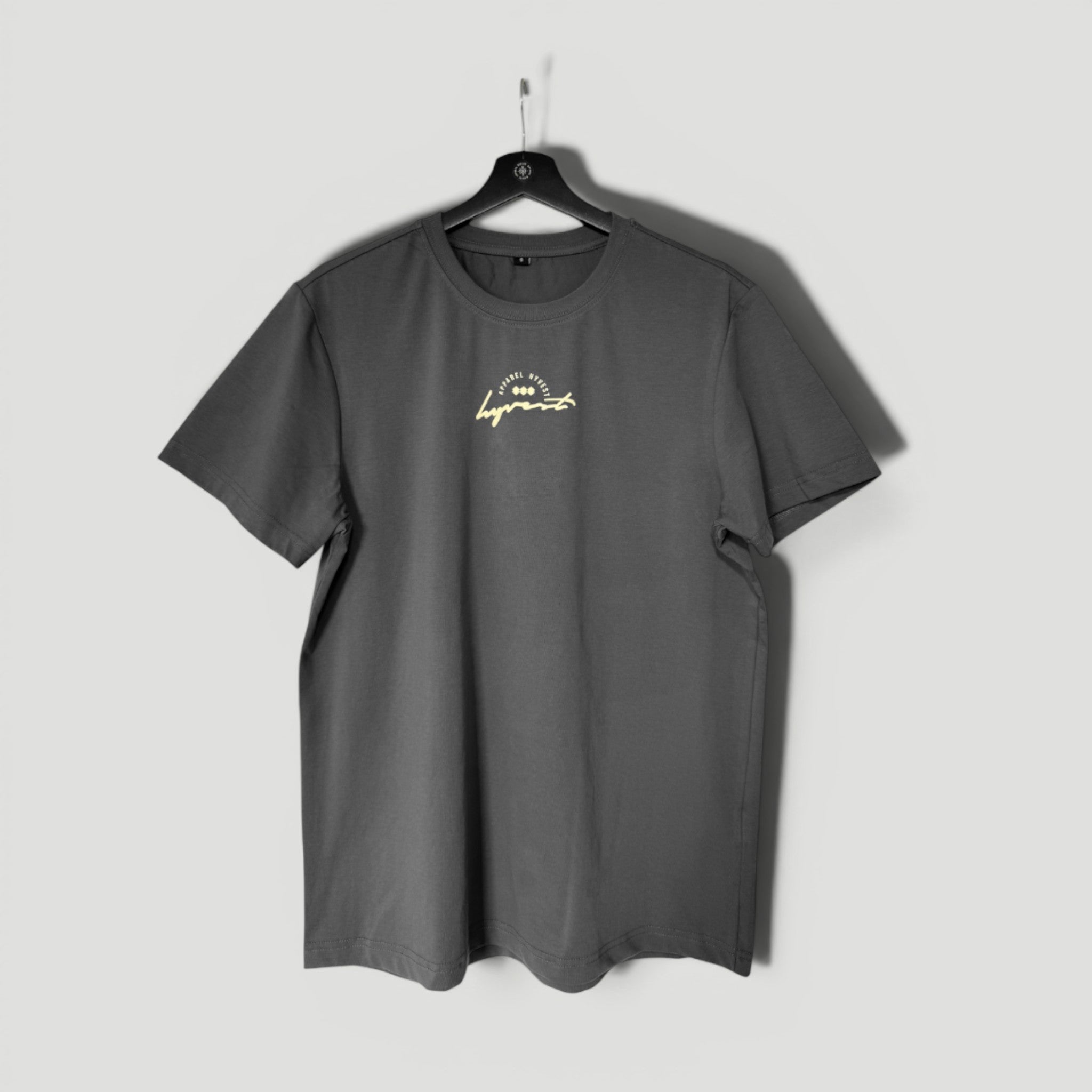 HYVEST T-Shirt Backprint Oversize in Grau