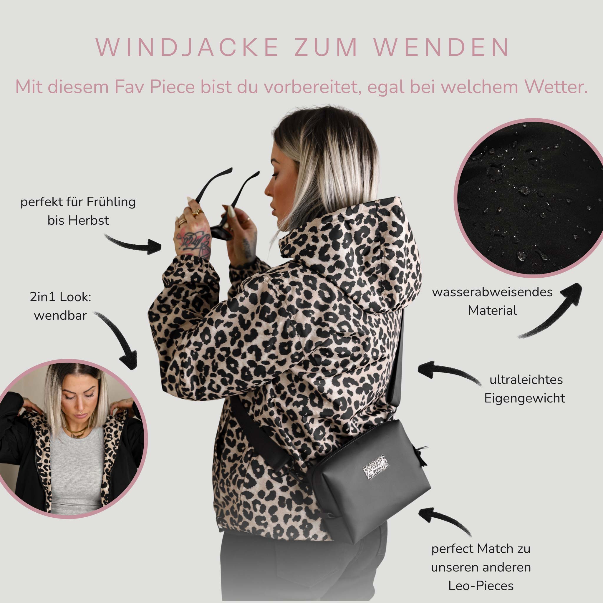 Windbreaker Leo Wendejacke
