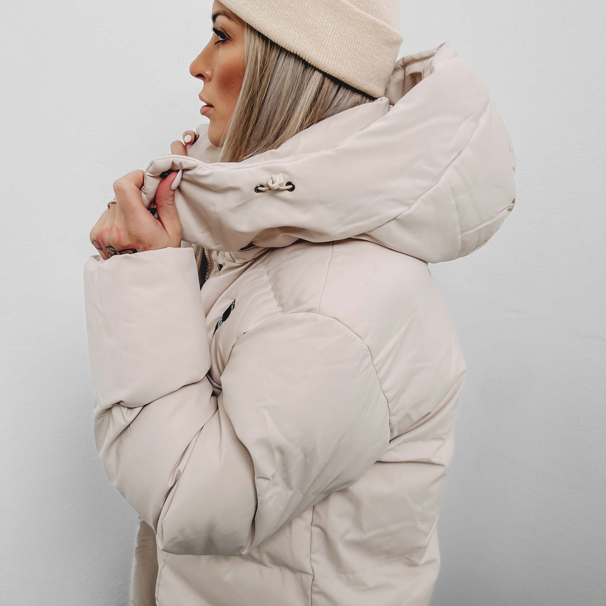 HYVEST Warmer Winterparka lang Supreme mit Kapuze für kalte Tage