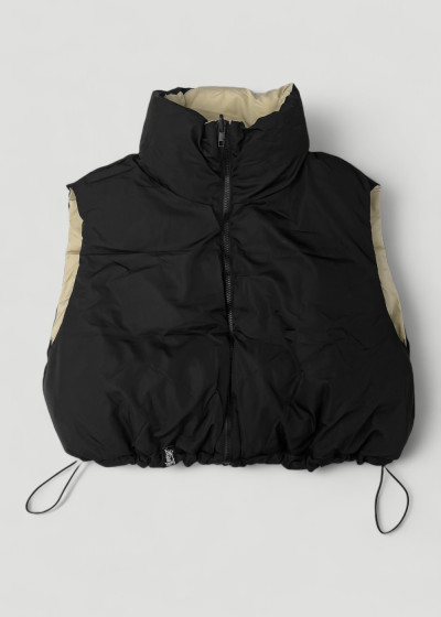 Shorty Double Vest Beige