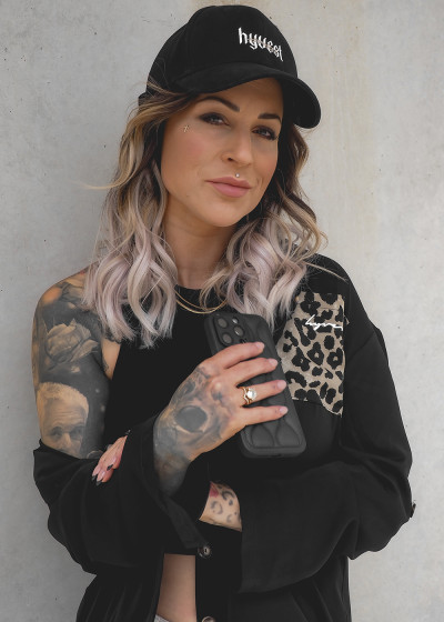 Baseball Cap White Brown Apparel