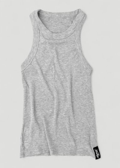 Essential Rip Top Grey