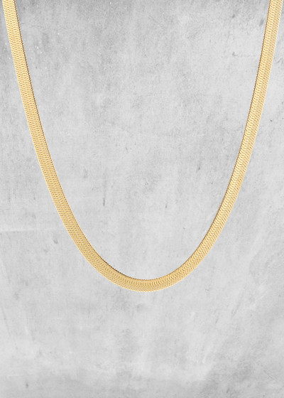 Flowy Mind Necklace gold