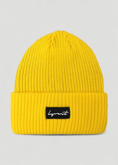 Beanie Big Rising Yellow