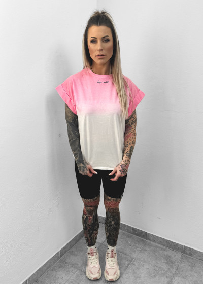 Ombré Shirt Priority Pink