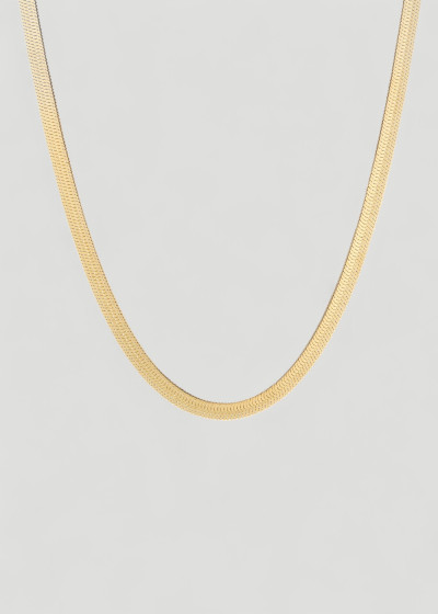 Flowy Mind Necklace gold