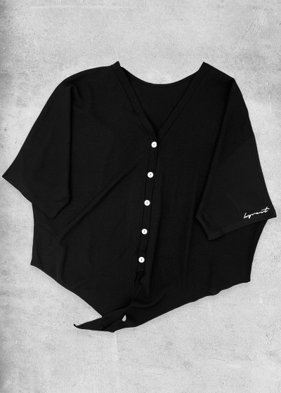 Black Short Blouson