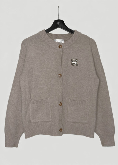 Cardigan Short Warm Beige