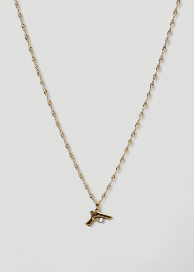 Gun Fire Necklace gold