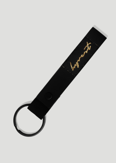 Key Chain Gold Black Matt