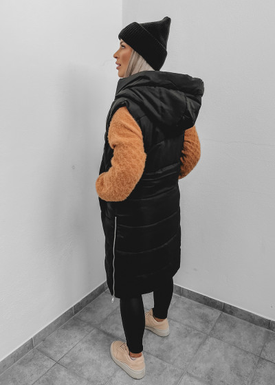 Black Puffer Vest