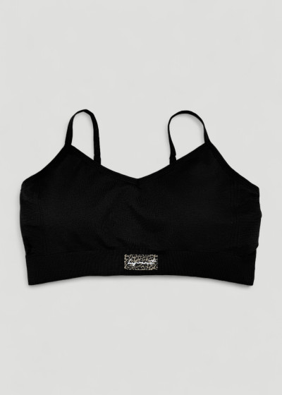Soft Bralette BLK Leo Limited