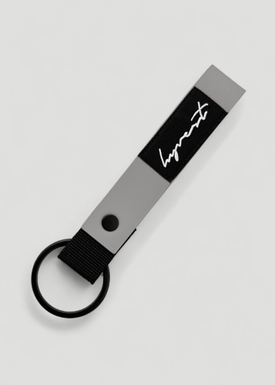 Mud Grey Rubber Key Chain