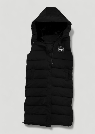 Black Puffer Vest