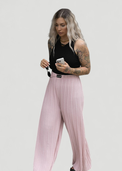 Plissee Pants Fizzy Blush