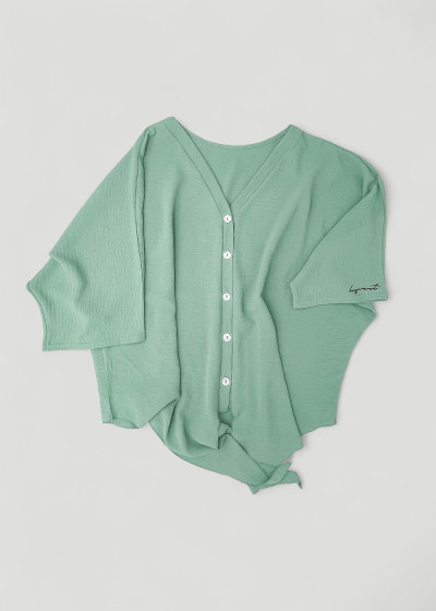 Short Blouson Seagreen