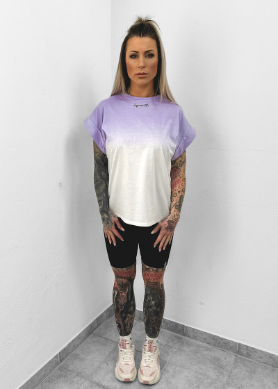 Ombré Shirt Shy Lavender
