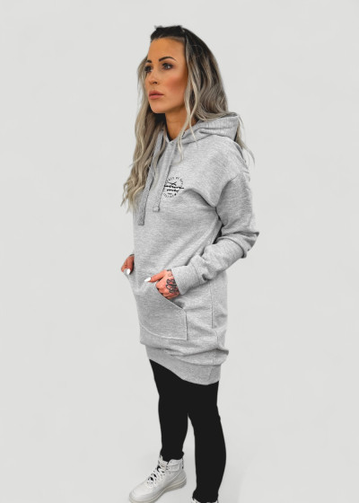 DFM Hoodie Dress Grey