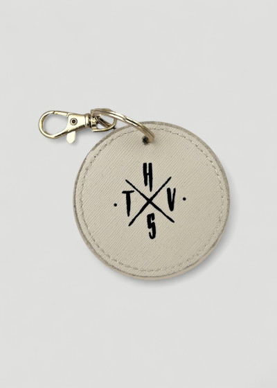 Round Cream Bag Piece