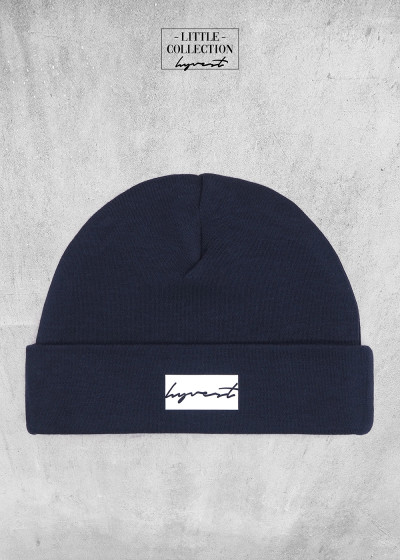 Newborn Beanie Navy Blue