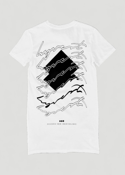 Balance Shirt-Dress White