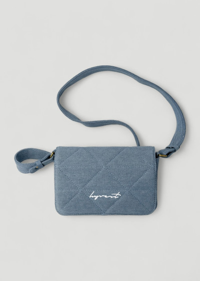 Soft Blue Jeans Bag