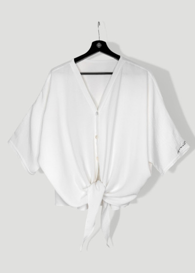 Short Blouson Milky