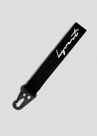 Key Chain Black Lined Key Chain Black Lined